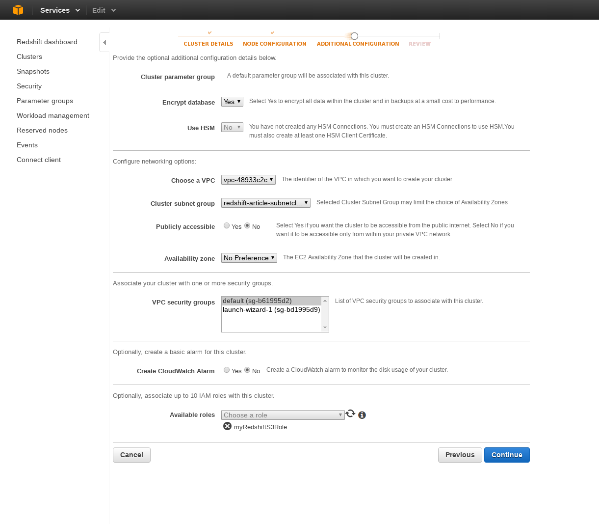 This might change depending on your VPC configuration